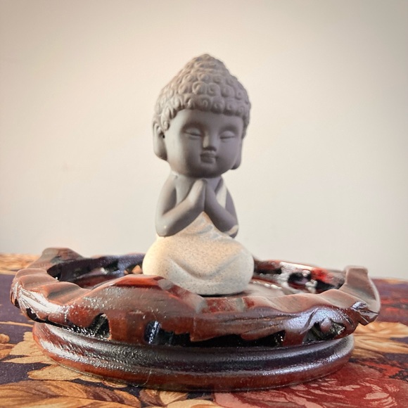 Chinese Rosewood carved lacquered footed wood lamp vase display base Vintage - Picture 3 of 8